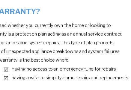 cost of a home warranty